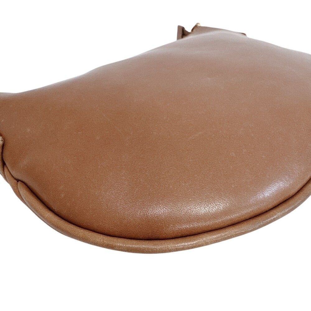 Gucci Vintage Leather Pouch Brown — view 3