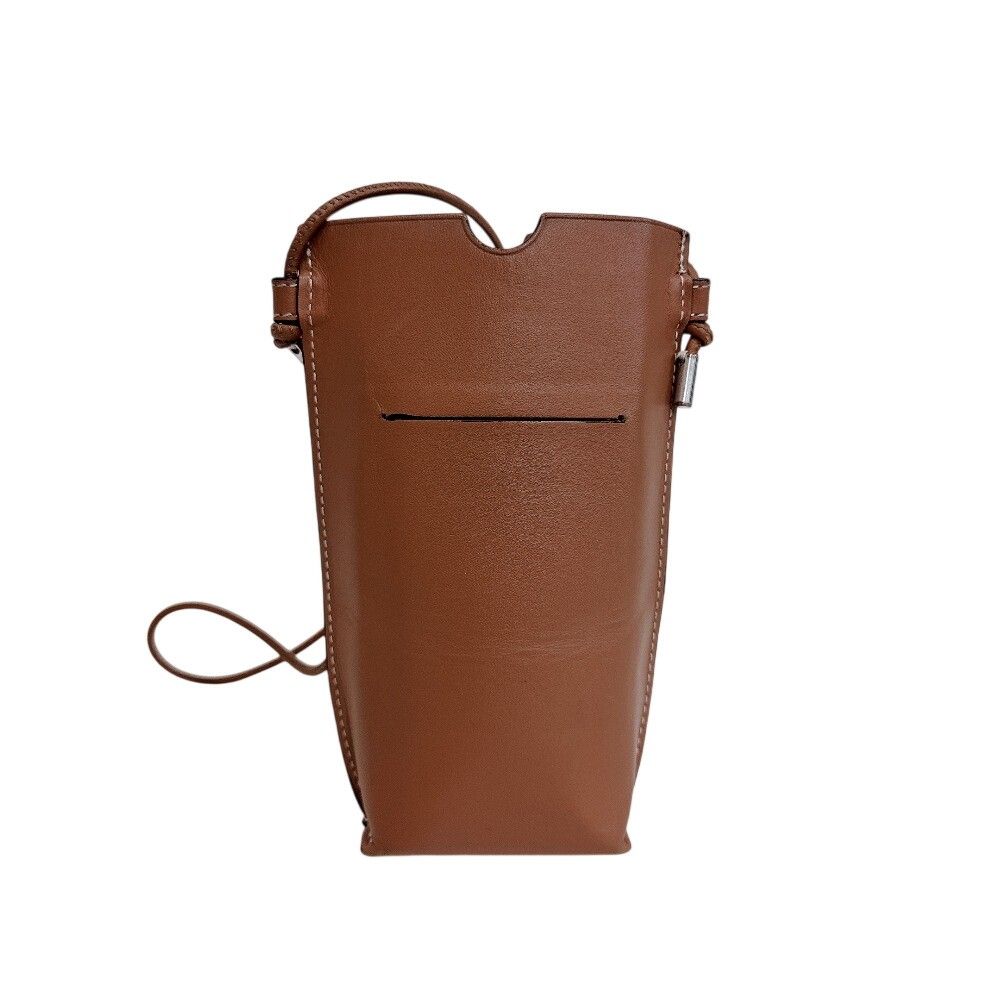 Loewe Leather Pouch Brown