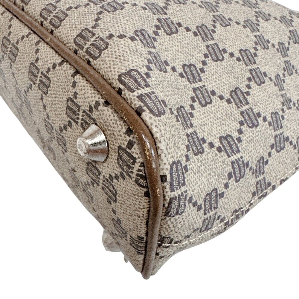 Balenciaga All Over Print BB Pattern Handbag Brown — view 4
