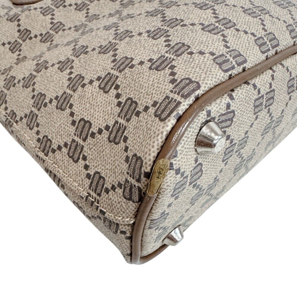 Balenciaga All Over Print BB Pattern Handbag Brown — view 3