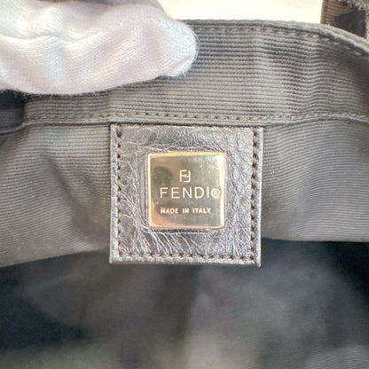 Fendi Canvas Tote Bag Brown — view 7