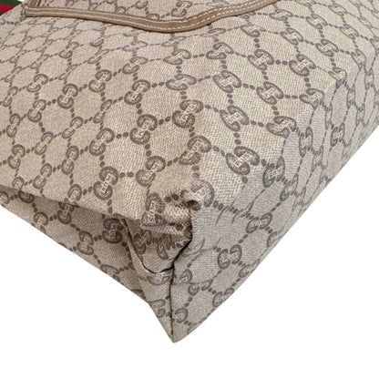 Gucci GG Plus Sherry Line Tote Bag Beige — view 3