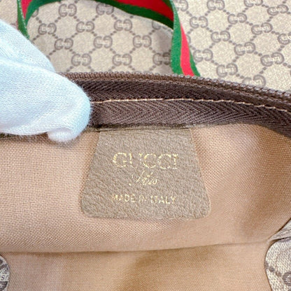 Gucci GG Plus Sherry Line Tote Bag Beige — view 8