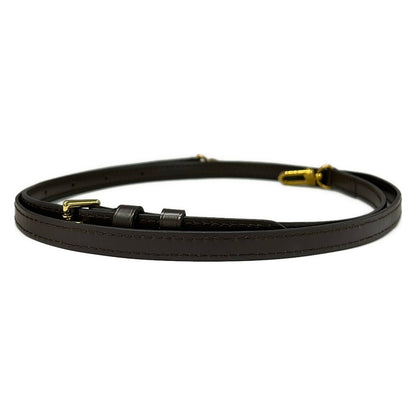 Louis Vuitton Shoulder Strap Damier for Ebene Leather — view 2