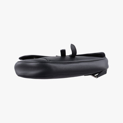 Dior Saddle Black Leather Shoulder Bag — view 3