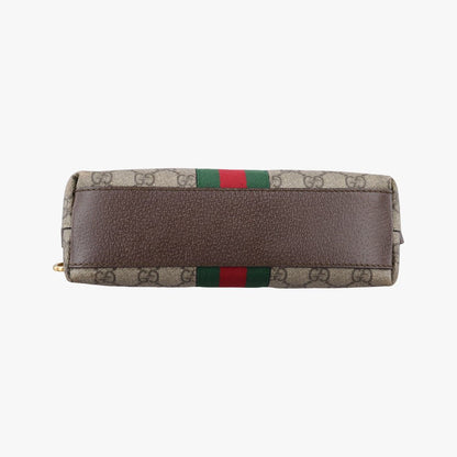 Gucci Ophidia Brown Red Green Leather — view 3