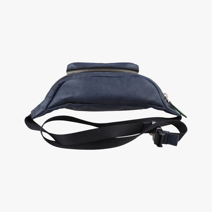 Fendi Pecan Amore Logo Navy Leather Handbag — view 8