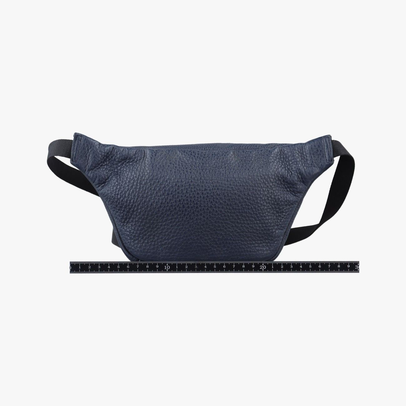 Fendi Pecan Amore Logo Navy Leather Handbag — view 2