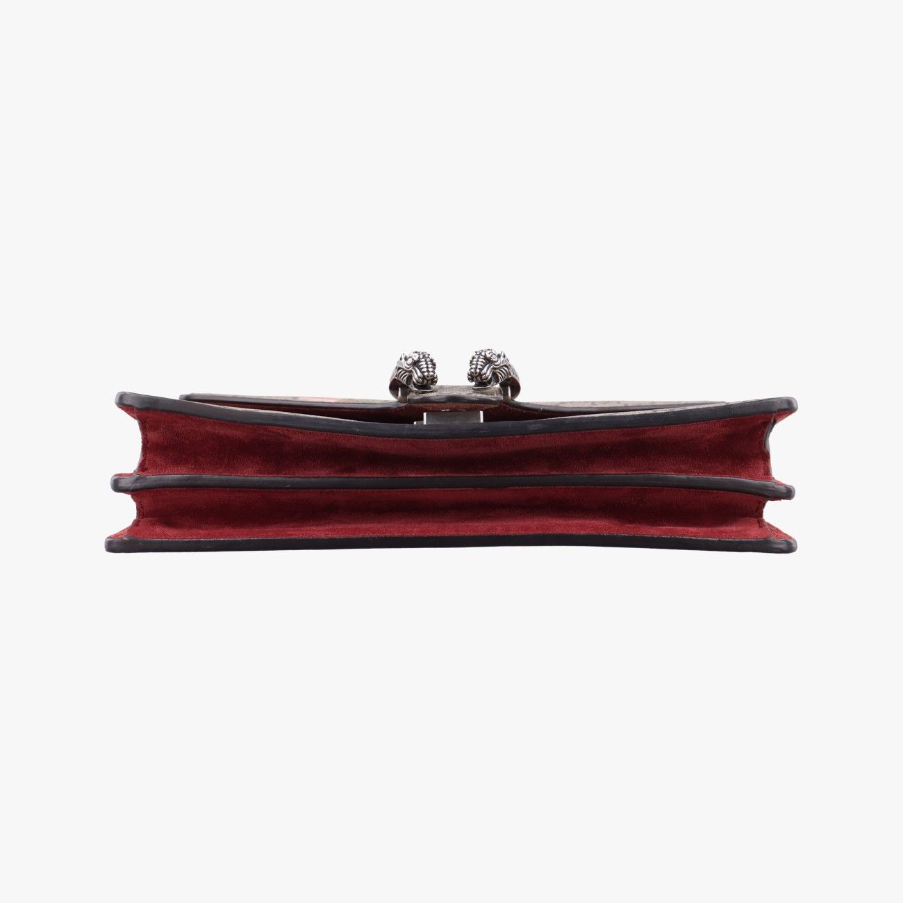 Gucci Dionysus Beige Red Multi Suede Shoulder Bag — view 3