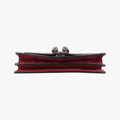 Gucci Dionysus Beige Red Multi Suede Shoulder Bag — view 3