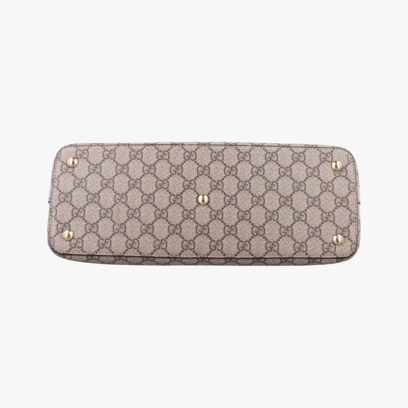 Gucci GG Supreme Beige Pink Red Leather — view 3