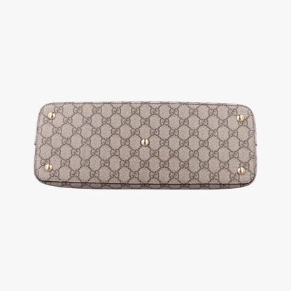 Gucci GG Supreme Beige Pink Red Leather — view 3