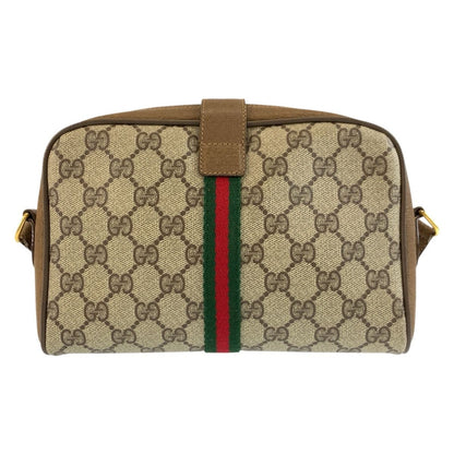 Gucci Vintage Sherry Line Beige GG Supreme Canvas 116 02 055 Shoulder Bag — view 2