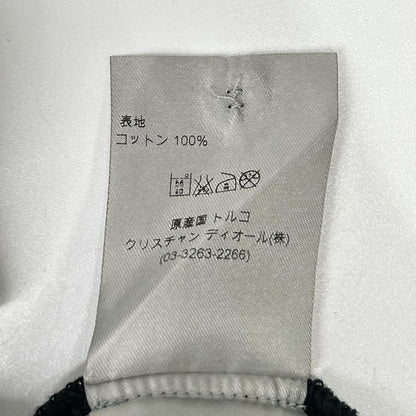 Dior Black Bee Pique Polo Shirt 46 — view 4