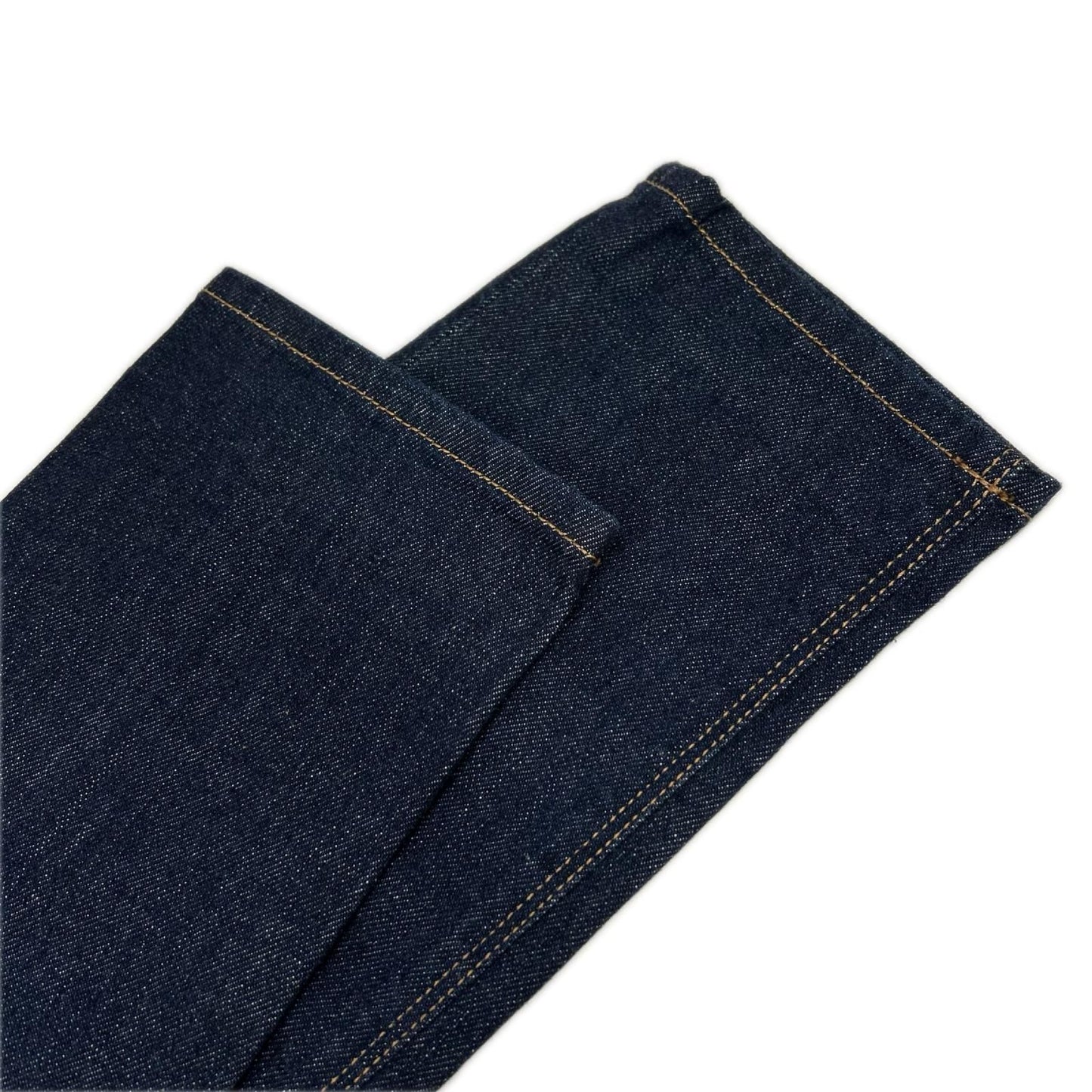Prada Indigo Yellow Stitch Contour Fit Skinny Denim Pants 24 — view 6
