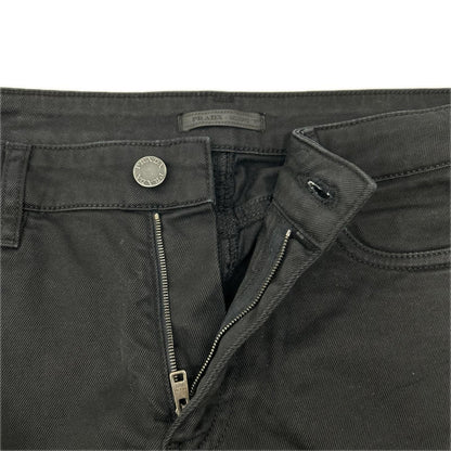 Prada Black Stretch Skinny Denim Pants 25 — view 3