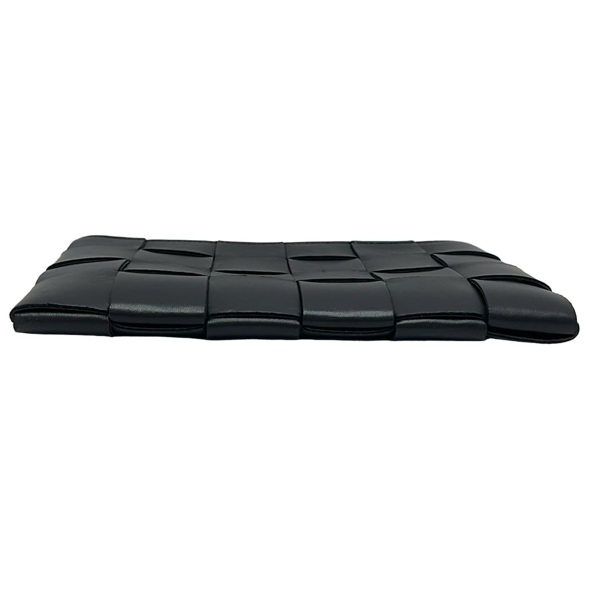 Bottega Veneta Pouch Maxi Intrecciato Black Leather — view 3