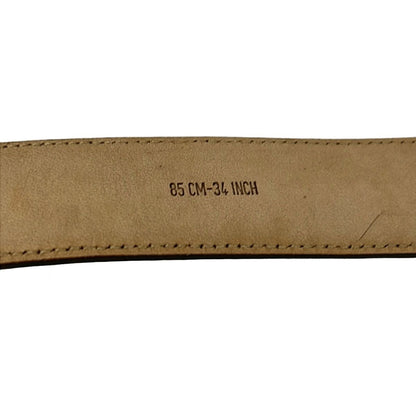Dolce & Gabbana Belt Black Leather — view 5