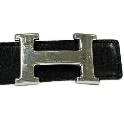 Hermes Belt 80 H Mini Constance Black Gold — view 3