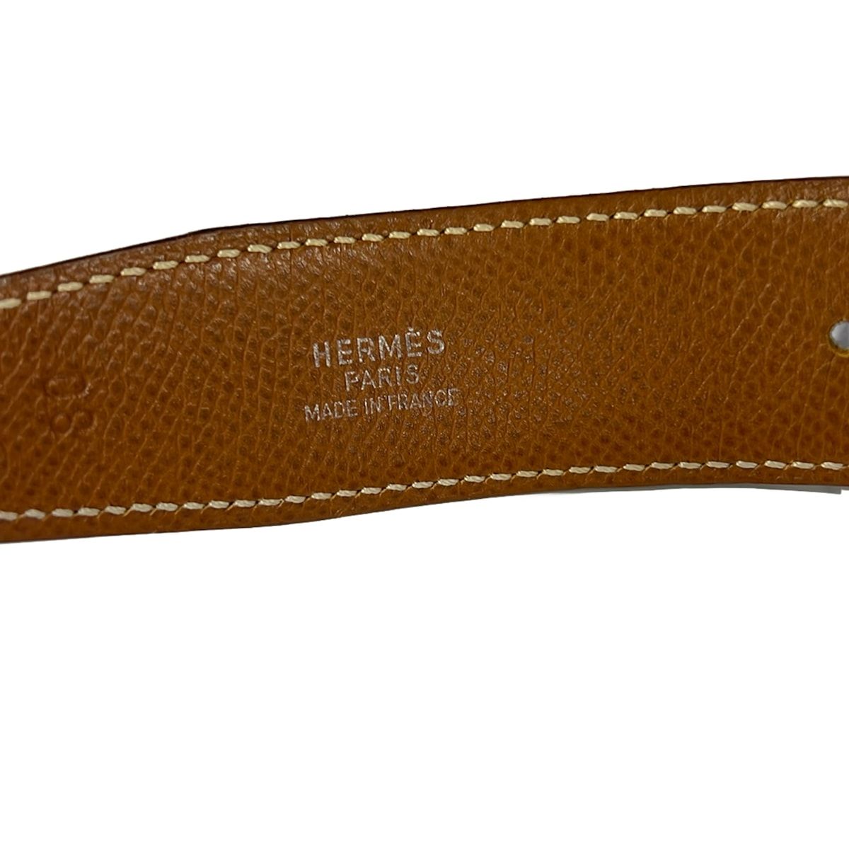 Hermes Belt 80 H Mini Constance Black Gold — view 4