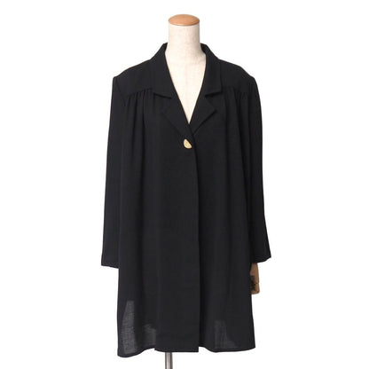 Saint Laurent Yves Vintage Jacket Long Gold Button 36