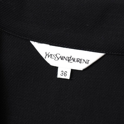 Saint Laurent Yves Vintage Jacket Long Gold Button 36 — view 7