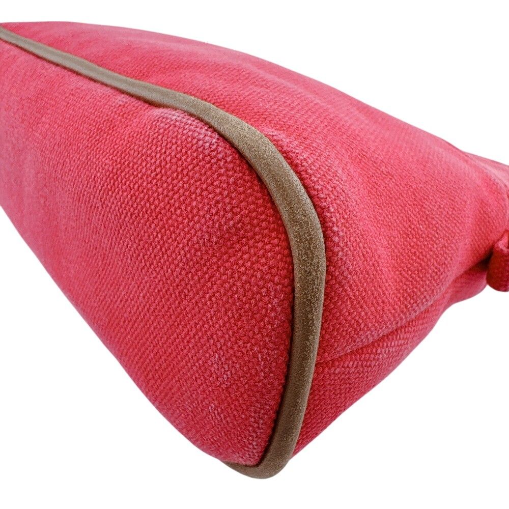 Hermes Bolide Pouch Mini Cotton Canvas Pink — view 2