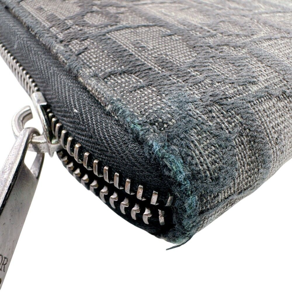 Dior Oblique Canvas Wallet Black — view 2