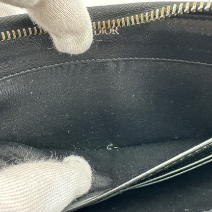 Dior Oblique Canvas Wallet Black — view 7