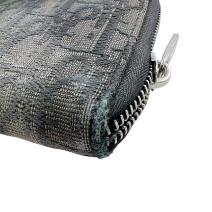 Dior Oblique Canvas Wallet Black