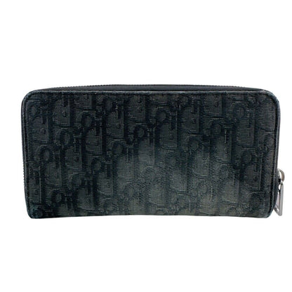 Dior Oblique Canvas Wallet Black