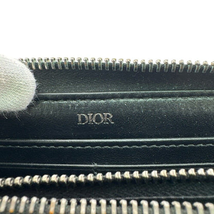 Dior Oblique Canvas Wallet Black