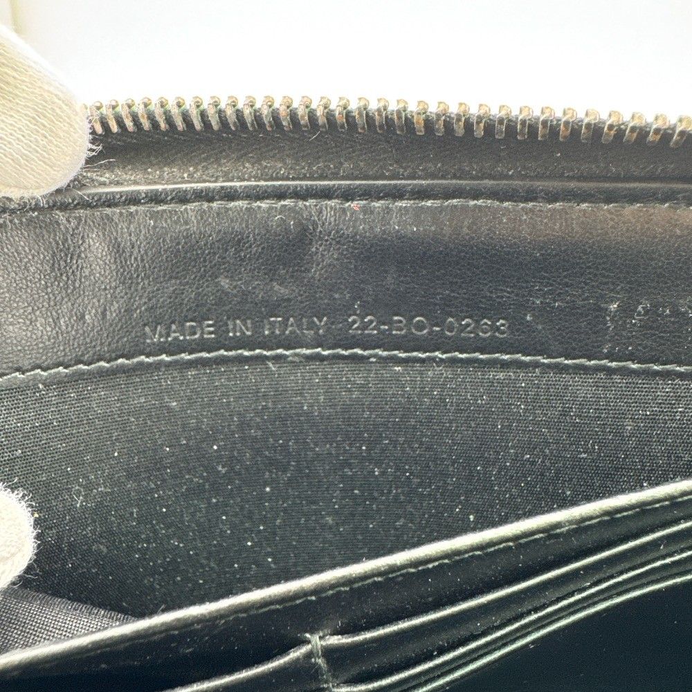 Dior Oblique Canvas Wallet Black