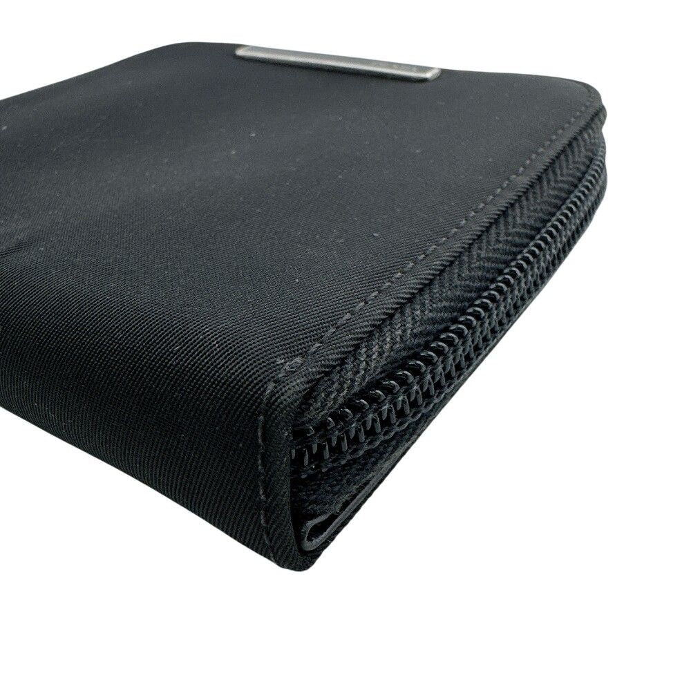 Prada Nylon Bifold Wallet Black — view 3