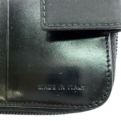 Prada Nylon Bifold Wallet Black