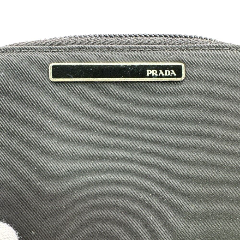 Prada Nylon Bifold Wallet Black