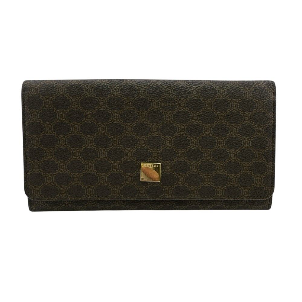Celine Macadam Wallet Brown