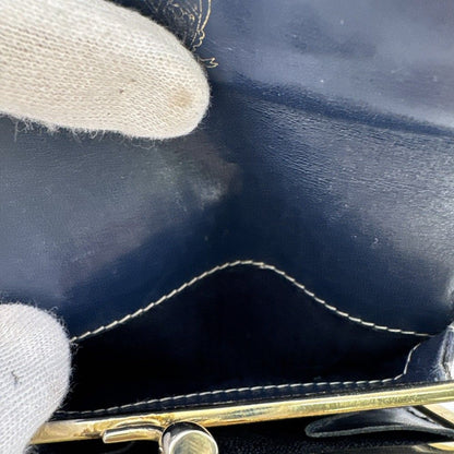 Gucci Micro GG Bifold Wallet Navy — view 8