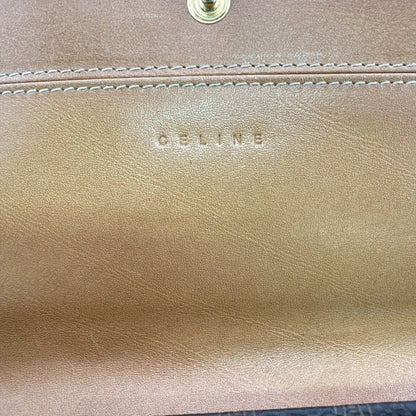 Celine Macadam Wallet Brown