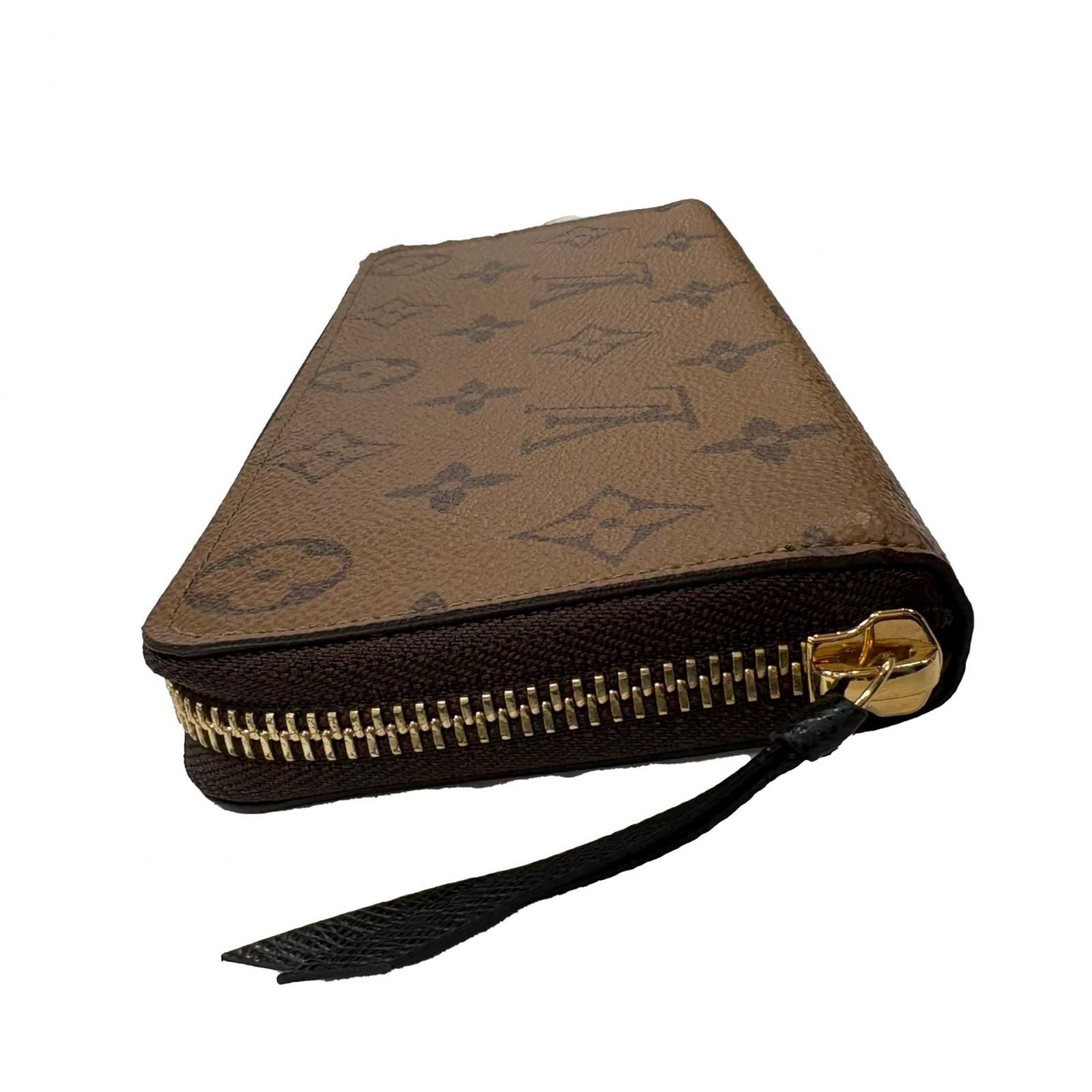 Louis Vuitton Portefeuille Clemence Wallet Monogram Reverse — view 3