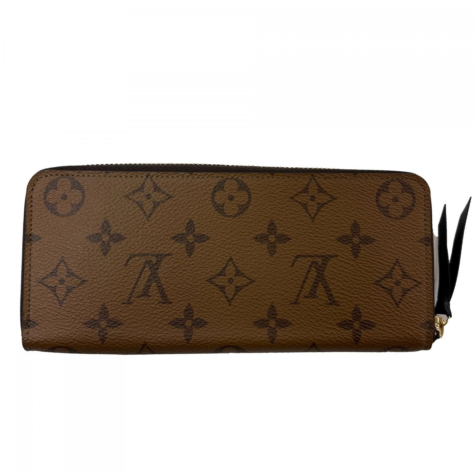 Louis Vuitton Portefeuille Clemence Wallet Monogram Reverse — view 2
