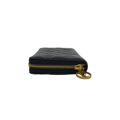 Louis Vuitton Zippy Wallet Coussin Monogram Empreinte Leather Black — view 4