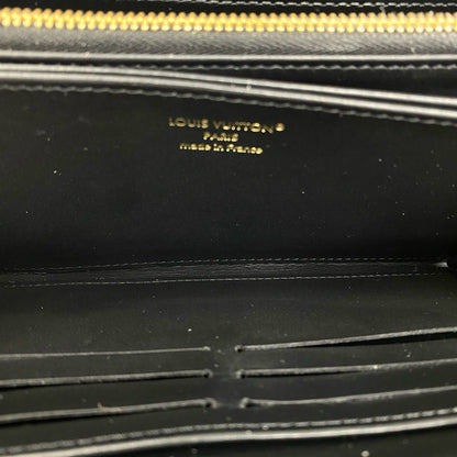 Louis Vuitton Zippy Wallet Coussin Monogram Empreinte Leather Black — view 8