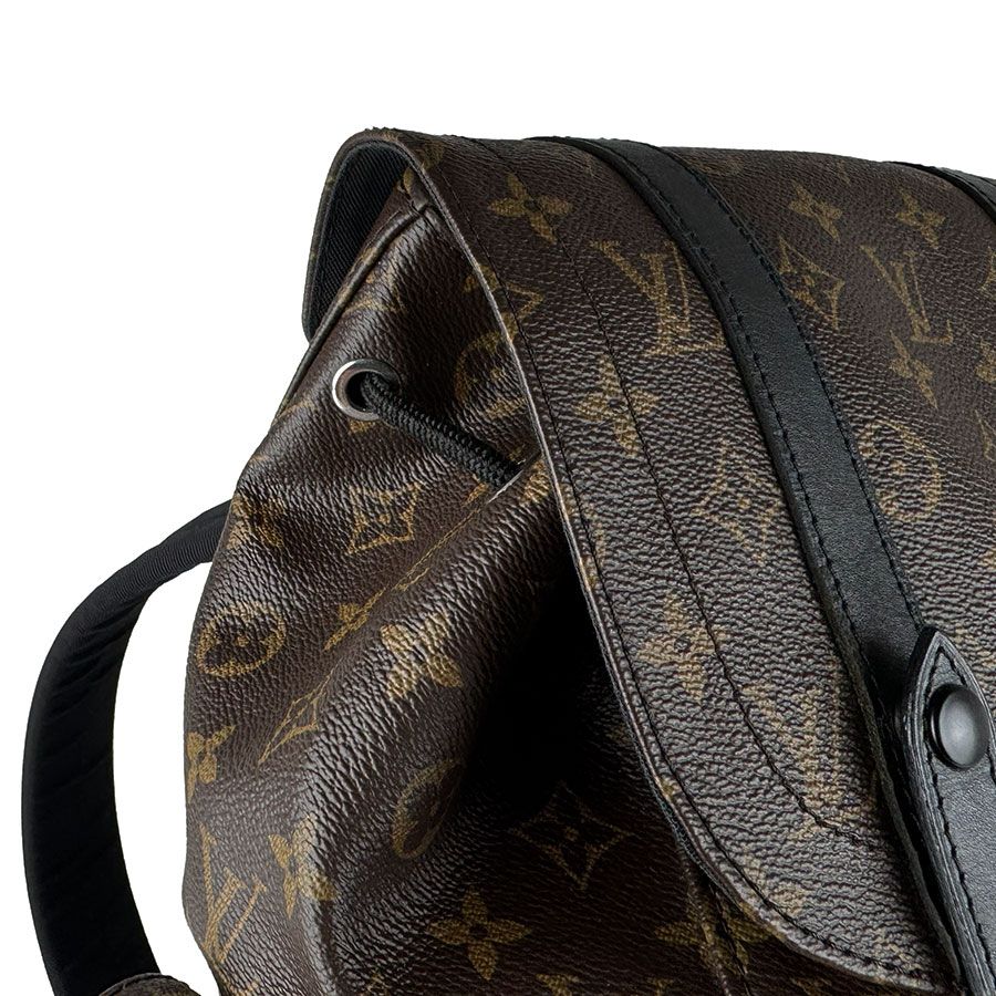 Louis Vuitton Backpack Monogram Macassar Christopher MM — view 7