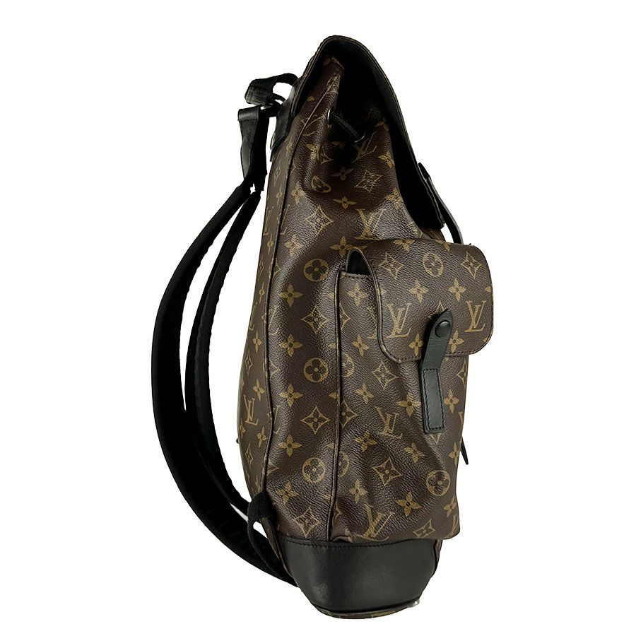Louis Vuitton Backpack Monogram Macassar Christopher MM — view 2