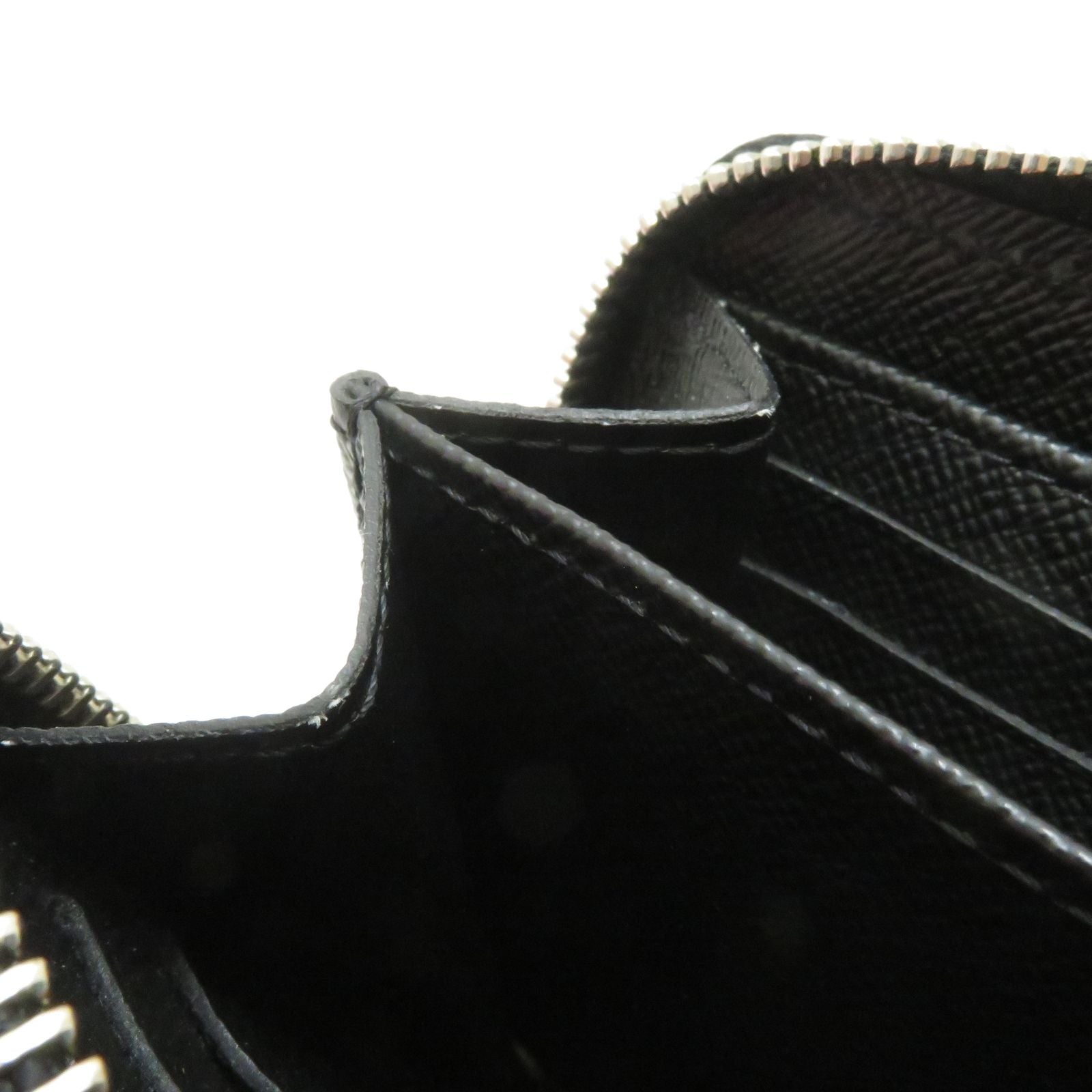 Louis Vuitton Zippy Coin Purse Epi Noir — view 7