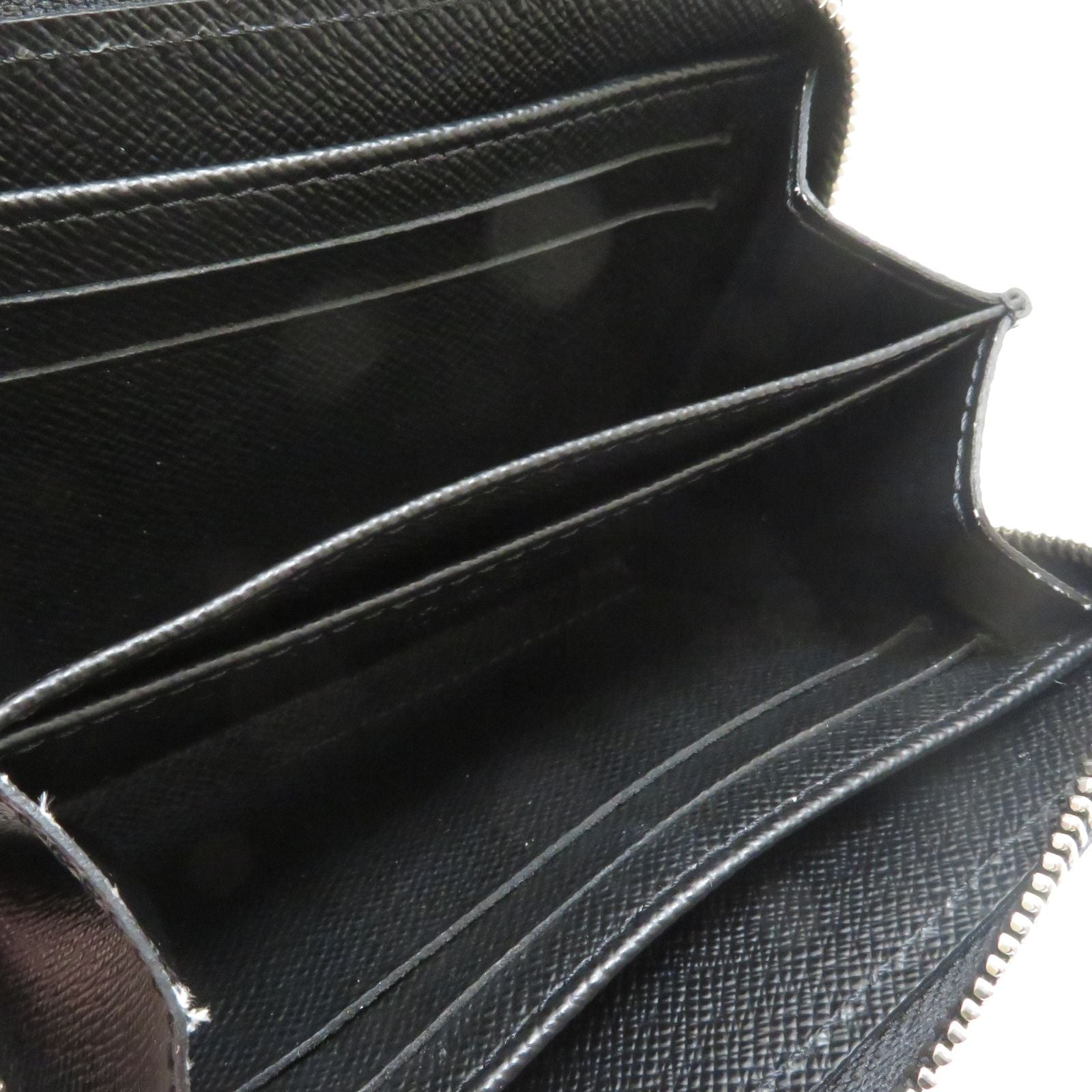 Louis Vuitton Zippy Coin Purse Epi Noir — view 5