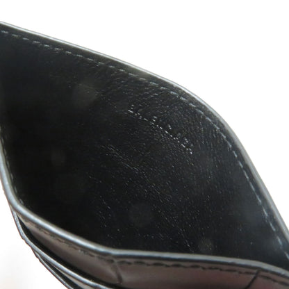 Balenciaga Cash Card Case Black Leather — view 7
