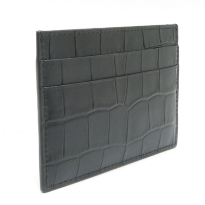 Balenciaga Cash Card Case Black Leather — view 2