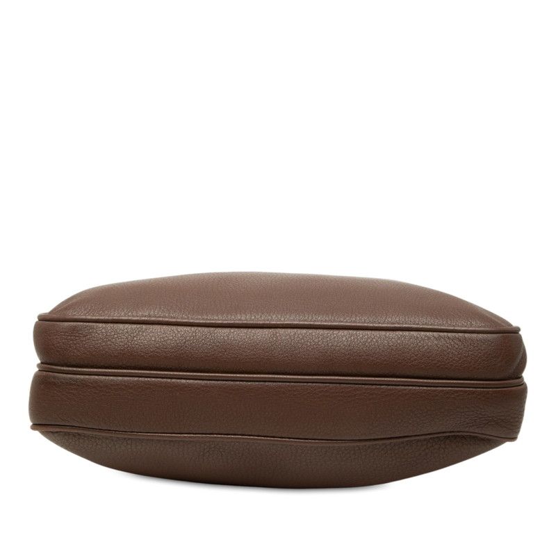 Prada Crossbody Shoulder Bag Brown Leather — view 3